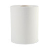 Hardwound Paper Towels, 1-Ply, 8" X 600 Ft, White, 2" Core, 12 Rolls/Carton