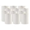 Hardwound Paper Towels, 1-Ply, 8" X 600 Ft, White, 2" Core, 12 Rolls/Carton