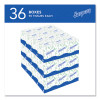 Facial Tissue For Business, Pop-Up Box, 2-Ply, White, 90 Sheets/Box, 36 Boxes/Carton
