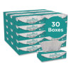 Angel Soft Ps Premium Facial Tissues In Flat Box, 2-Ply, White, 100 Sheets/Box, 30 Boxes/Carton