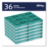 White Facial Tissue For Business, Pop-Up Box, 2-Ply, 100 Sheets/Box, 36 Boxes/Carton