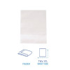 Low-Fold Dispenser Napkins, 1-Ply, 7 x 12, White, 400/Pack, 20 Packs//Carton