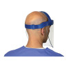 Fully Assembled Full Length Face Shield With Head Gear, 16.5 x 10.25 x 11, Clear/Blue, 16/Carton