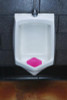 Wave 3D Urinal Deodorizer, Spiced Apple Scent, Red, 10/Box