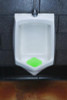 Wave 3D Urinal Deodorizer, Cucumber Melon Scent, Green, 10/Box
