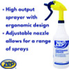 Professional Spray Bottle With Trigger Sprayer, 32 Oz Bottle, Clear