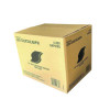 Cocktail Napkins, 1-Ply, 9 x 9, White, 500/Pack, 8 Packs/Carton