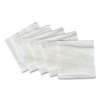 Cocktail Napkins, 1-Ply, 9 x 9, White, 500/Pack, 8 Packs/Carton