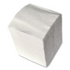Cocktail Napkins, 1-Ply, 9 x 9, White, 500/Pack, 8 Packs/Carton