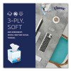 Boutique Anti-Viral Facial Tissue, Pop-Up Box, 3-Ply, White, 60 Sheets/Box, 3 Boxes/Pack, 4 Packs/Carton