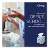 Boutique Anti-Viral Facial Tissue, Pop-Up Box, 3-Ply, White, 55 Sheets/Box, 3 Boxes/Pack, 4 Packs/Carton