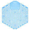 Wave 3D Urinal Deodorizer, Cotton Blossom Scent, Blue, 10/Box