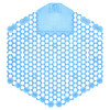 Wave 3D Urinal Deodorizer, Cotton Blossom Scent, Blue, 10/Box