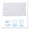 1/8-Fold Dinner Napkins, 2-Ply, 15 X 17, White, 300/Pack, 10 Packs/Carton