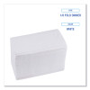 1/8-Fold Dinner Napkins, 2-Ply, 15 X 17, White, 150/Pack, 20 Packs/Carton