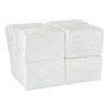 Acclaim 1/4 Fold Paper Dinner Napkins, White, 1-Ply, 16 x 16, 500/Pack, 8 Packs/Carton