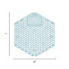 Wave 3D Urinal Deodorizer, Ocean Mist Scent, Blue, 10/Box, 6 Boxes/Carton