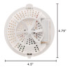 Easy Fresh Dispenser, 4.75" X 4.75" X 1.5", White, 12/Carton