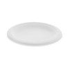 Earthchoice Compostable Fiber-Blend Bagasse Dinnerware, Plate, Sugarcane, 6" Dia, Natural, 1,000/Carton