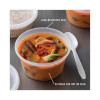 Newspring Delitainer Microwavable Container, 12 Oz, 4.55 x 2.45 x 2.45, Clear, Plastic, 240/Carton