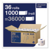 Advanced High Capacity Bath Tissue, Septic Safe, 2-Ply, White, 1,000 Sheets/Roll, 36 Rolls/Carton