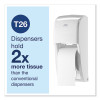 Advanced High Capacity Bath Tissue, Septic Safe, 2-Ply, White, 1,000 Sheets/Roll, 36 Rolls/Carton