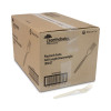 Earthchoice Psm Cutlery, Heavyweight Fork, Plastic, Tan, 1,000/Carton