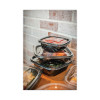 Earthchoice Square Recycled Bowl Flat Lid, 5.5 x 5.5 x 0.75, Clear, Plastic, 504/Carton