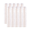Polystyrene Plastic Flat Straw-Slot Cold Cup Lids, Identification Buttons, Fits 28 Oz Cold Cups, Translucent, 960/Carton