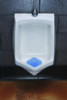 Wave 3D Urinal Deodorizer, Cotton Blossom Scent, Blue, 10/Box, 6 Boxes/Carton