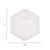 Wave 3D Urinal Deodorizer, Honeysuckle Scent, Clear, 58 g, 10/Box, 6 Boxes/Carton