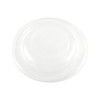 Pla Lids For Fiber Bowls, 7.5" Diameter x 1" h, Clear, Plastic, 300/Carton