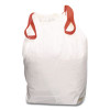 Drawstring Kitchen Bags, 13 Gal, 24" x 27.4", White, 50 Bags/Box, 6 Boxes/Carton