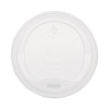 Pla Lids For Hot Cups, Fits 10 Oz To 20 Oz Hot Cups, Plastic, White, 1,000/Carton