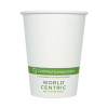 Paper Hot Cups, 12 Oz, White, 1,000/Carton