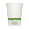 Paper Hot Cups, 12 Oz, White, 1,000/Carton