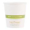Notree Paper Hot Cups, 6 Oz, Natural, 1,000/Carton