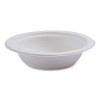 Vanguard Renewable And Compostable Sugarcane Bowls, 12 Oz, White, 1,000/Carton