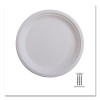 Vanguard Renewable And Compostable Sugarcane Plates, 6" Dia, White, 1,000/Carton