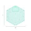 Wave 3D Urinal Deodorizer, Ocean Mist Scent, Blue, 10/Box