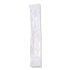 Economy Cutlery Kit, Fork/Knife/Napkin/Spoon, Plastic, White, 250/Carton