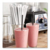 Aardvark Paper Straws, 5.75", Black, 3,200/Carton