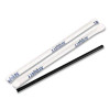 Aardvark Paper Straws, 5.75", Black, 3,200/Carton