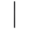 Aardvark Paper Straws, 5.75", Black, 3,200/Carton