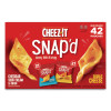 Snap'd Crackers Variety Pack, Cheddar Sour Cream And Onion; Double Cheese, 0.75 Oz Bag, 42/Carton