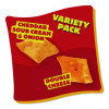 Snap'd Crackers Variety Pack, Cheddar Sour Cream And Onion; Double Cheese, 0.75 Oz Bag, 42/Carton