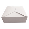 Takeout Containers, 7.75 x 5.51 x 1.88, White, 200/Carton
