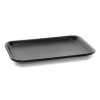 Supermarket Tray, #2, 8.4 x 5.9 x 0.7, Black, Foam, 500/Carton