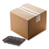 Supermarket Tray, #4D, 8.6 x 6.6 x 1.3, Black, Foam, 400/Carton