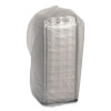 Recycled Container Lid, Dome Lid For 6 x 6 Brownie Container, 7.5 x 7.5 x 2.02, Clear, Plastic, 195/Carton